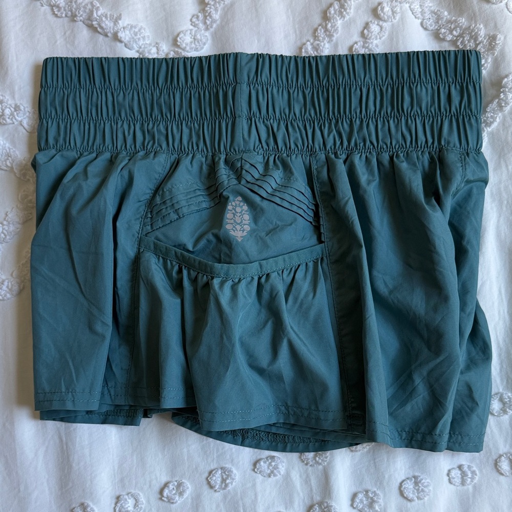 FP Movement Get Your Flirt On Celestial Blue Shorts
